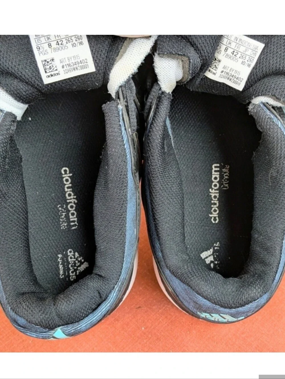 Women's Size 9.5 Adidas Cloudfoam Energy Cloud Athletic Shoes